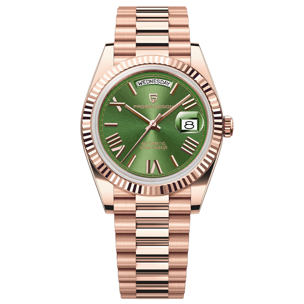 Day Date Rose Gold Olive